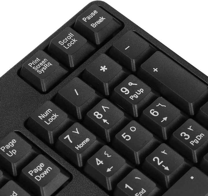 Zunate Arabische Kabelgebundene Tastatur, 104 Tasten USB 1,5 M Kabelgebundene Tastatur, MC-689 Ergon