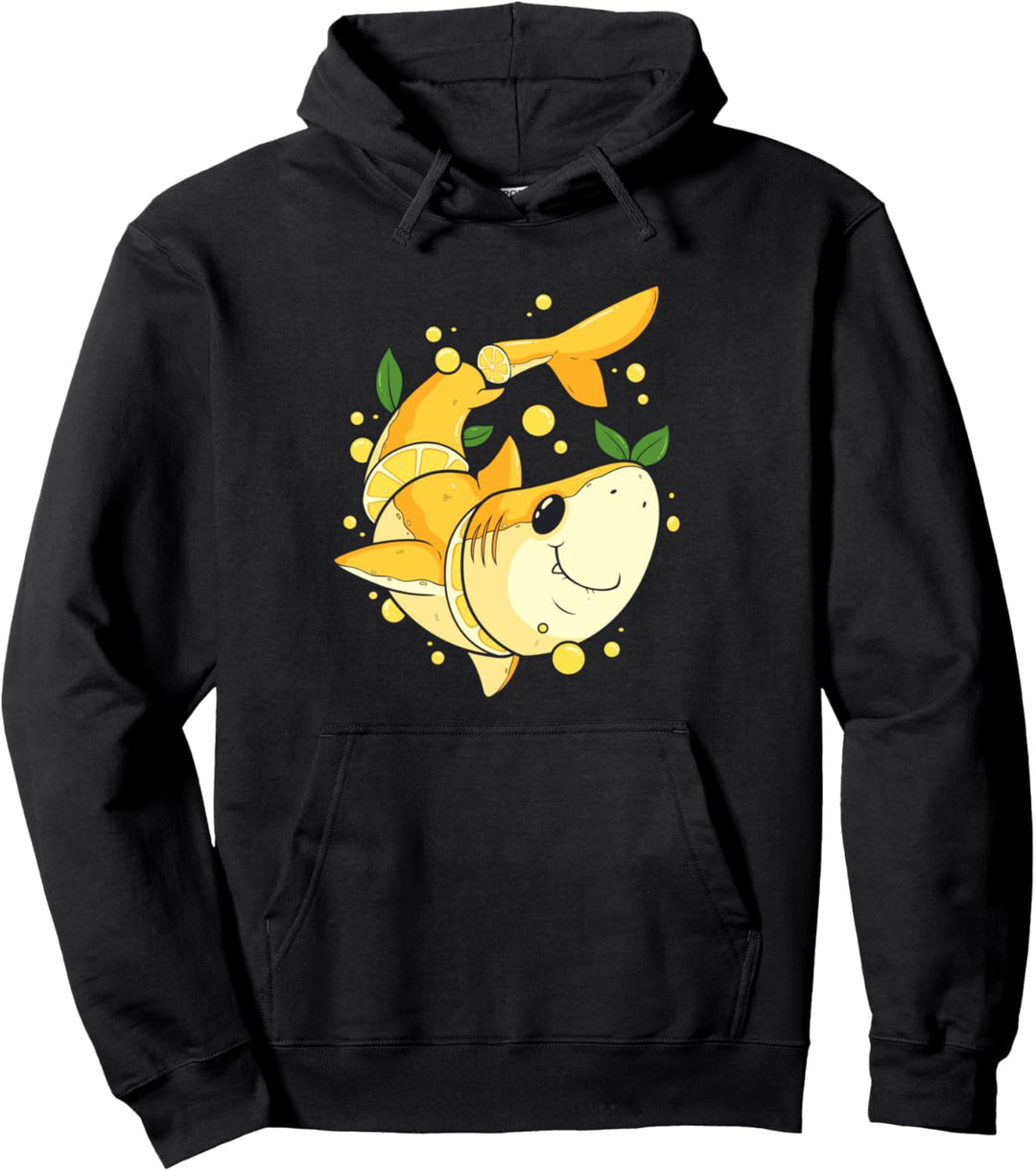 Lustige gehackte Zitrone Hai Wortspiel Hai Geschenk Pullover Hoodie