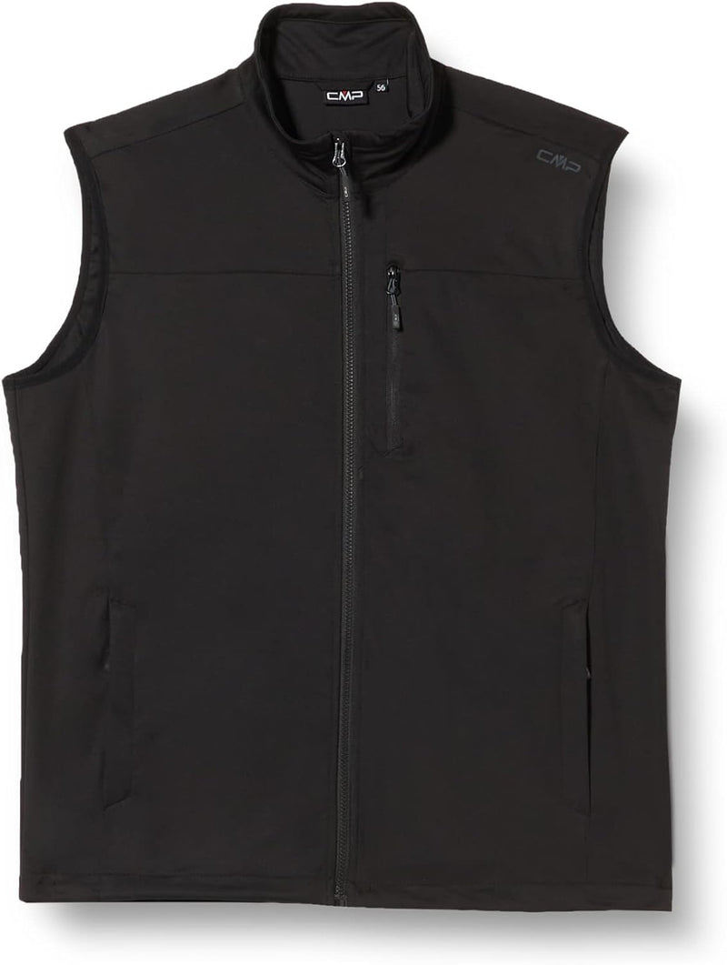 CMP Herren Vest Light Softshell Weste 58 Schwarz, 58 Schwarz