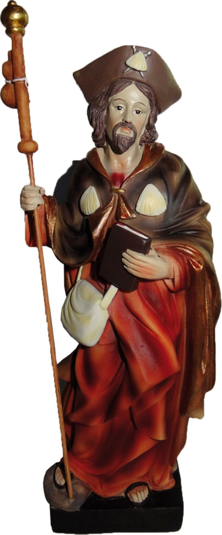 FADEDA Hlg. Jakobus/Höhe:20 cm/handbemalt/detailgetreue Krippen Figuren - Weihnachten Tisch Dekorati