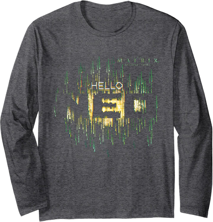 The Matrix 4 Hello Neo Langarmshirt