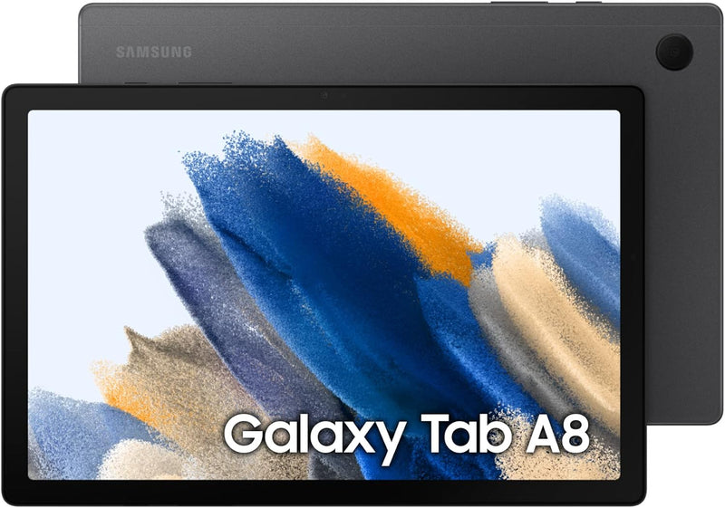 Samsung Galaxy Tab A8, Android Tablet, WiFi, 7.040 mAh Akku, 10,5 Zoll TFT Display, vier Lautspreche