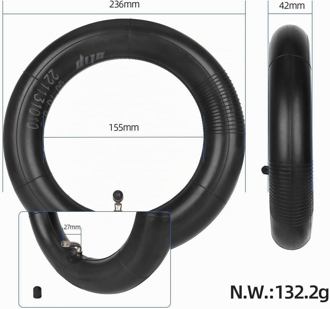 VOLOHAS 60/70-6,5 Schlauchloser Reifen für Xiaomi 5/5 Pro/5 Max, Tubeless Reifen mit Doppelte Stärke