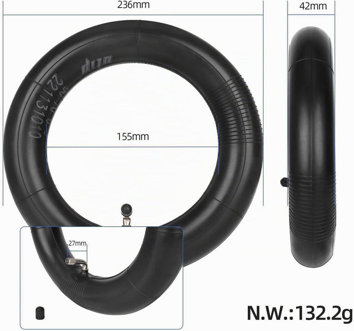 VOLOHAS 60/70-6,5 Schlauchloser Reifen für Xiaomi 5/5 Pro/5 Max, Tubeless Reifen mit Doppelte Stärke