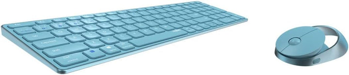 Rapoo 9750M kabelloses Tastatur-Maus Set Wireless Deskset 1600 DPI Sensor wiederaufladbarer Akku fla
