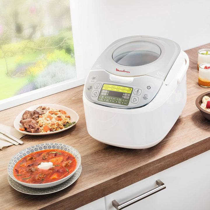 Moulinex MaxiChef Advanced Küchenmaschine, 45 Kochprogramme, nur