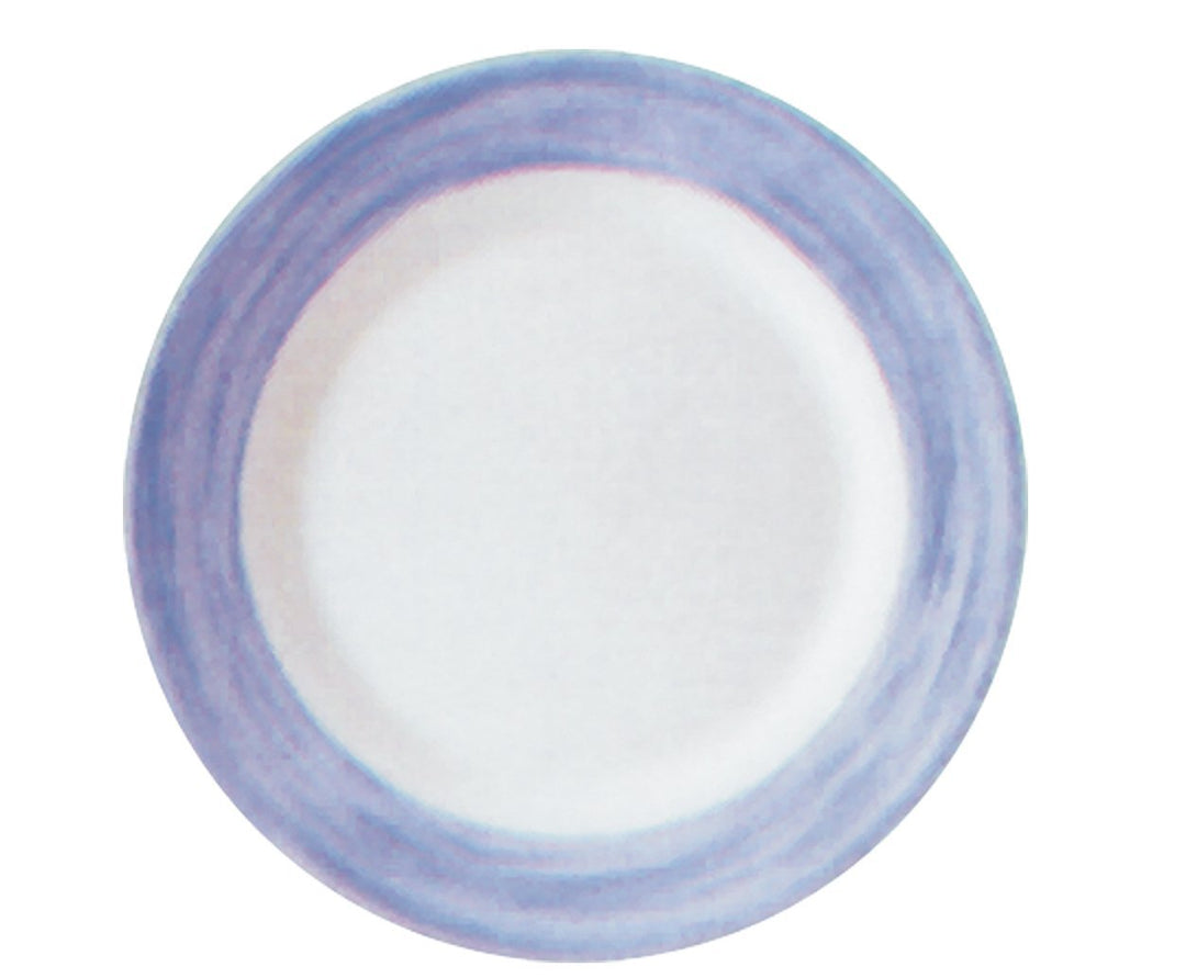 Arcoroc Brush Blue Restaurant Teller tief 22,5cm, 6 Stück