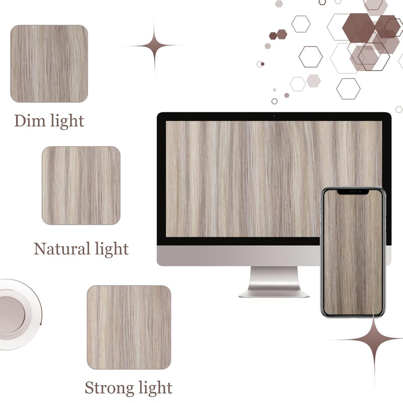 Hetto Blond Clip in Echthaar Extensions Remy Clip in Extensions Echthaar Naturlich Clip in Extension
