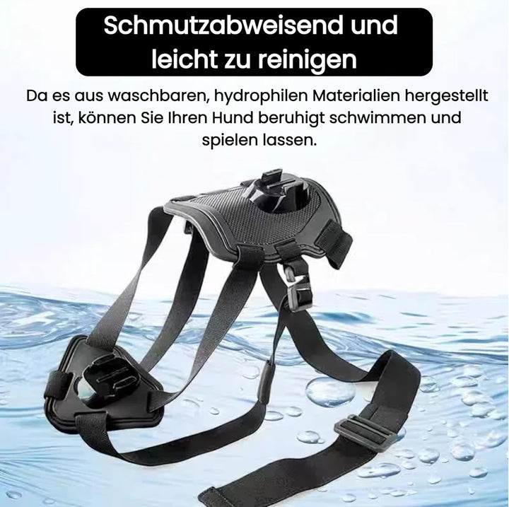 Haustier Geschirr für GoPro, Hundegeschirr für GoPro 13 12 11 10 9 8 7 Insta360 X5 X4 X3 Go3s DJI Os