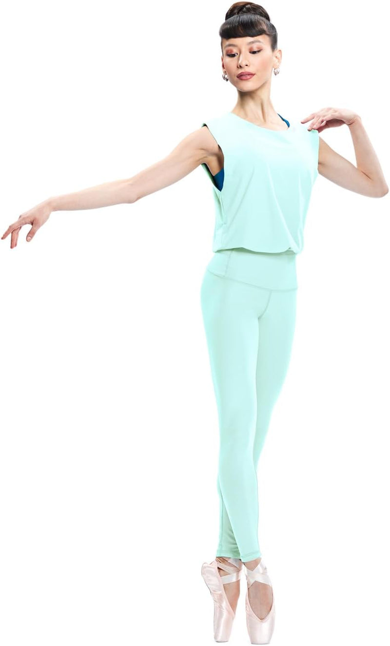 WINSHAPE Damen Damen Functional Comfort Jumpsuit Js102lsc Jumpsuit (1er Pack) JS102LSC-DELICATE-MINT