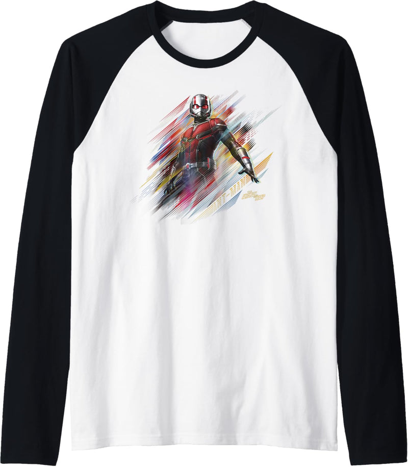 Marvel Ant-Man & Wasp Ant-Man Paint Swipe Portrait Raglan