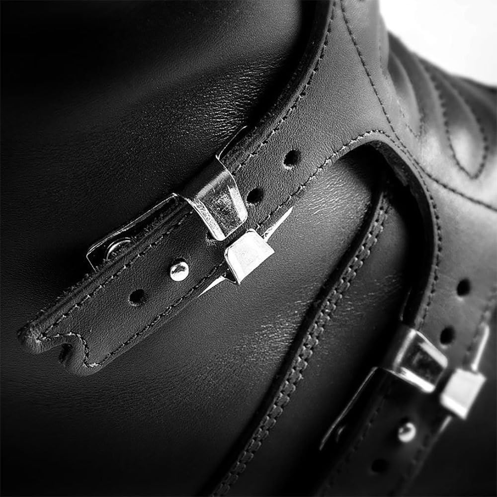 Stylmartin Continental Unisex Motorradstiefel 44 EU Schwarz, 44 EU Schwarz