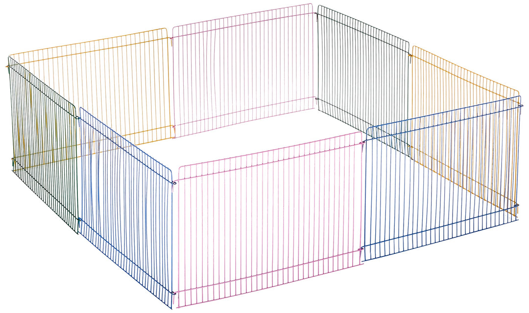 Nobby Hamster Freilauf bunt 8 Gitter 34 x 23 cm, 1 Stück (1er Pack)