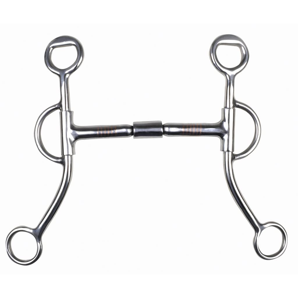 HKM Texas Western Snaffle Bit mit Shanks - Billy Allen - Breite 13,5 cm, Breite 13,5 cm