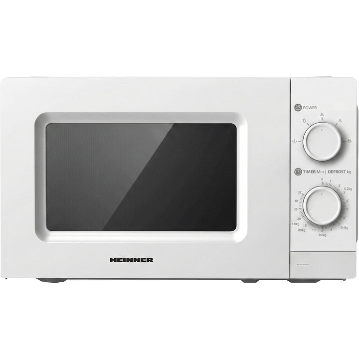 HMW-MD20MWH Mikrowelle • 20 L - 700 W, Manuelle Bedienung - 5 Leistungsstufen, Auftaufunktion - Dreh