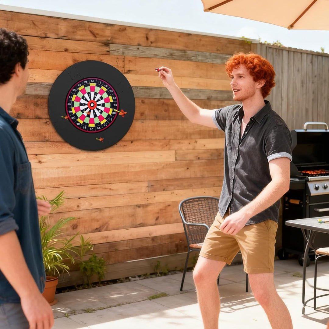 Dart Surround Rund, Schutzring Für 45 cm Dartscheibe, Dart Surround Auffangring, Eva Darts Wandschut