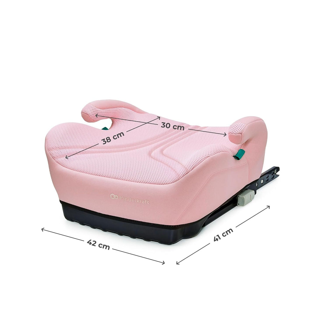 Kinderkraft I-BOOST 2 PRO, Sitz für Kinder von 125-150cm und im Alter von 6-12 Jahren, Isofix-Montag