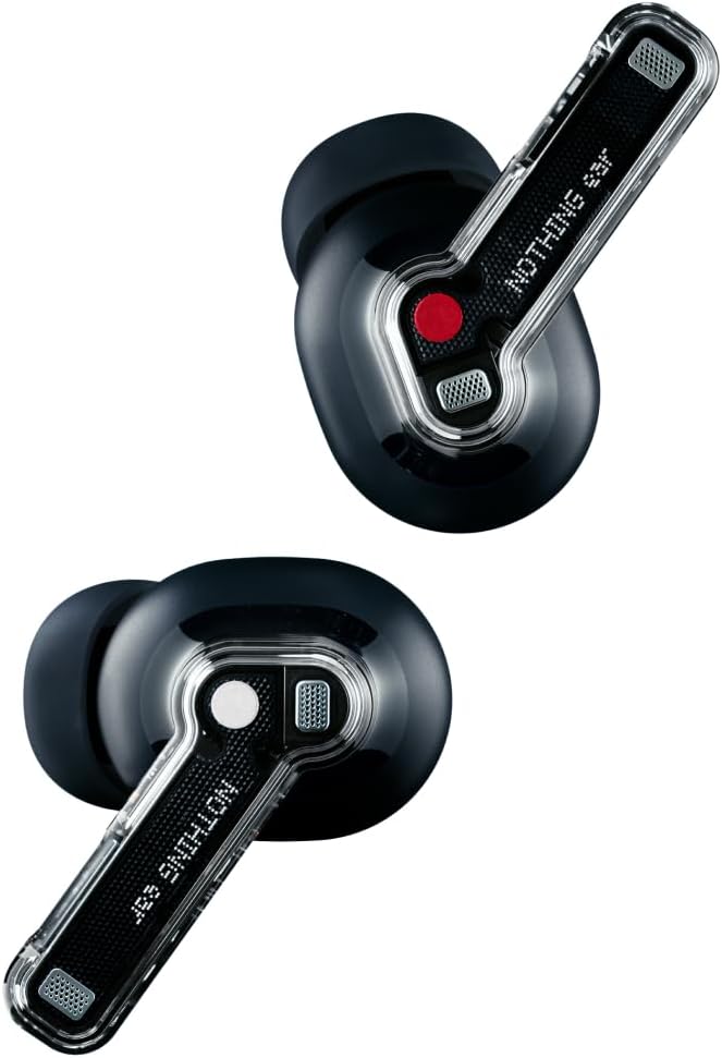 Nothing Ear kopfhörer kabellos Bluetooth mit ChatGPT-Integration, Hi-Res-Audio, Aktive Geräuschunter