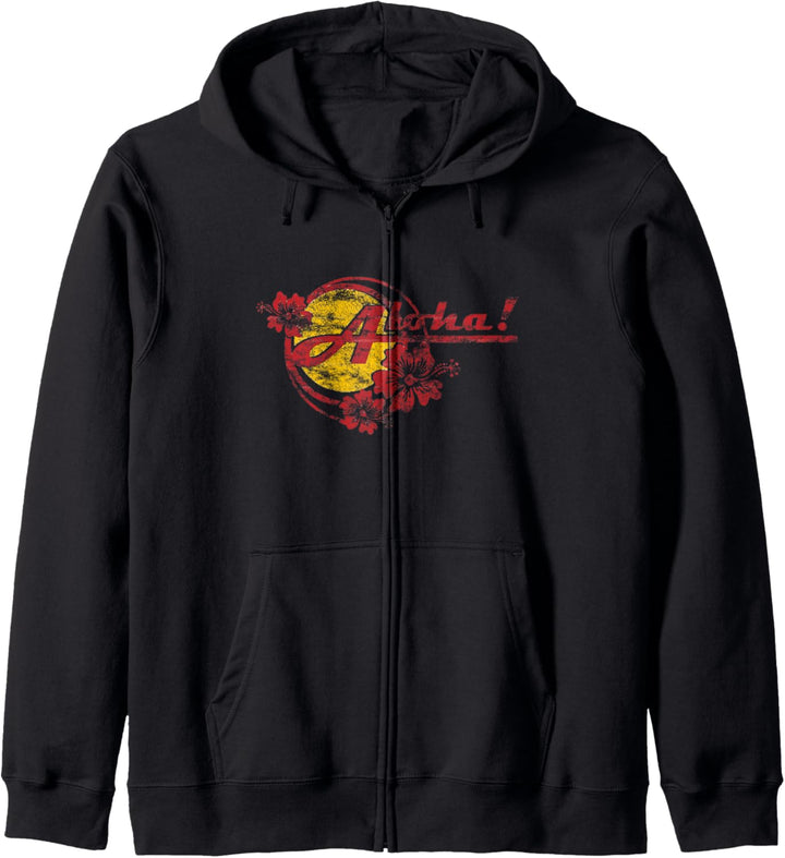 Vintage Aloha Hawaii Kapuzenjacke