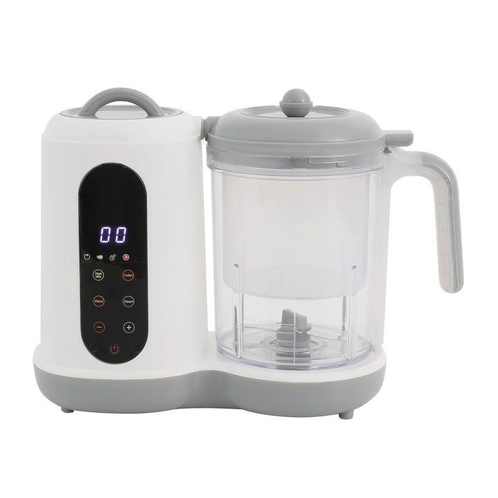Küchenmaschine Babynahrungszubereiter,450W Küchenmaschine mit Dampfgar-, Mix- und Heizfunktionen,50–