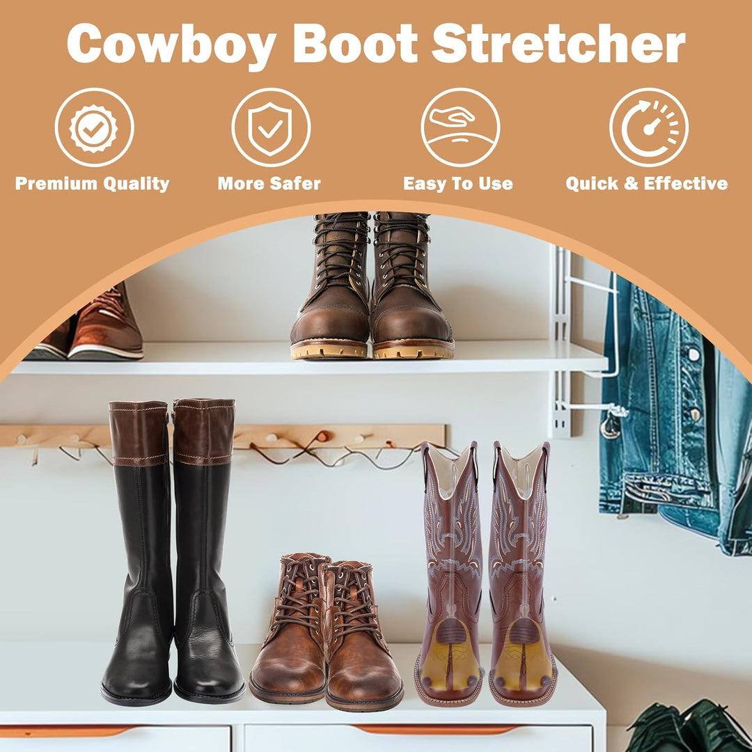 Exshoiu Schuhspanner, Schuhdehner für Stiefel, 1 Paar Schuhdehner Schuhweiter Stiefeletten, Verstell