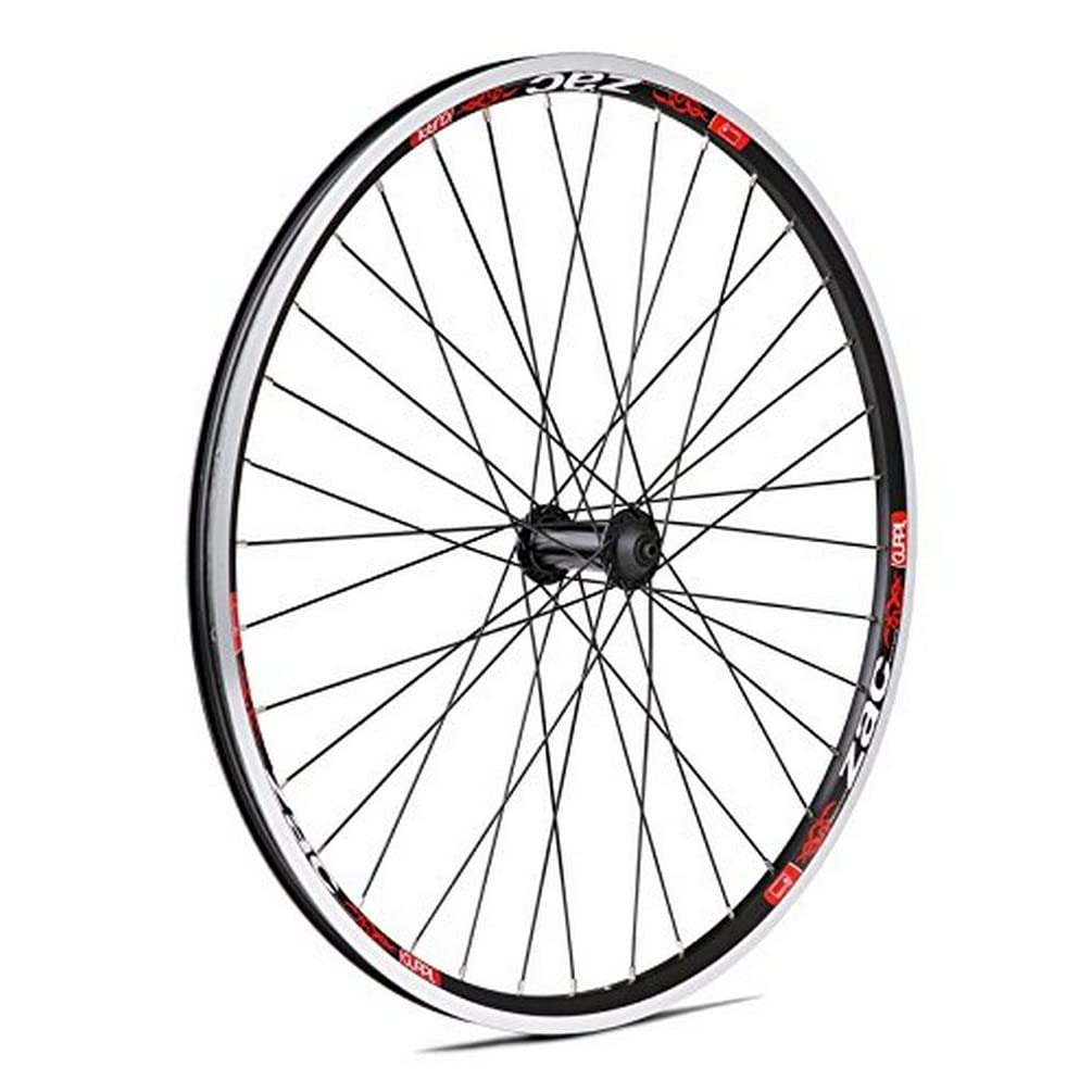 Gurpil 63974 Vorderrad, Nabe und Speichen in Schwarz, 66 cm