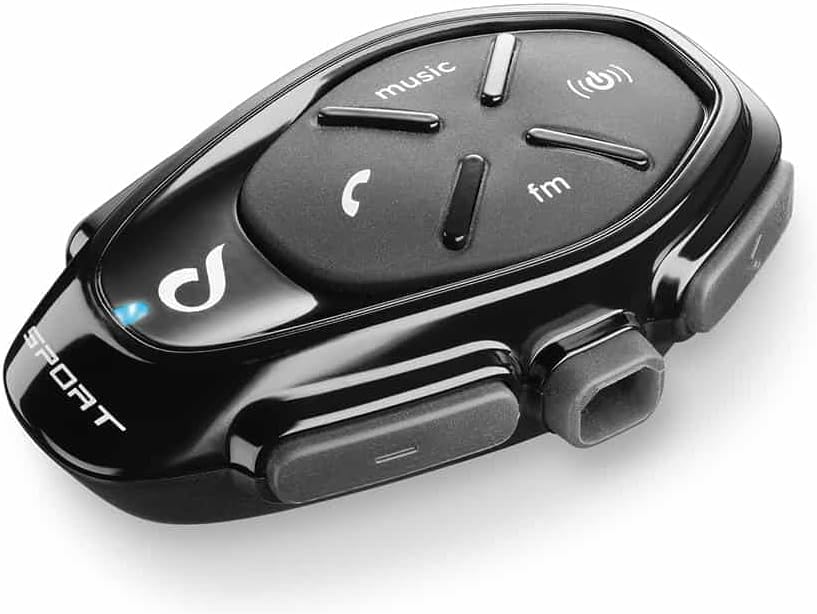 Interphone Sport - Doppelpack - Bluetooth-Kommunikationssystem für Motorräder - Bis zu 4 Reiters, 1K