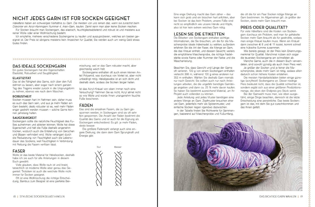 Stylische Socken selbst häkeln: Neue Ideen für Einsteiger und Fortgeschrittene, Taschenbuch