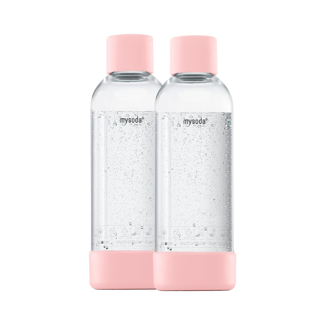 Mysoda: Wasserflasche für Wassersprudler, BPA-freies Plastik, mit "Quick-Lock" Schnellverschluss, De