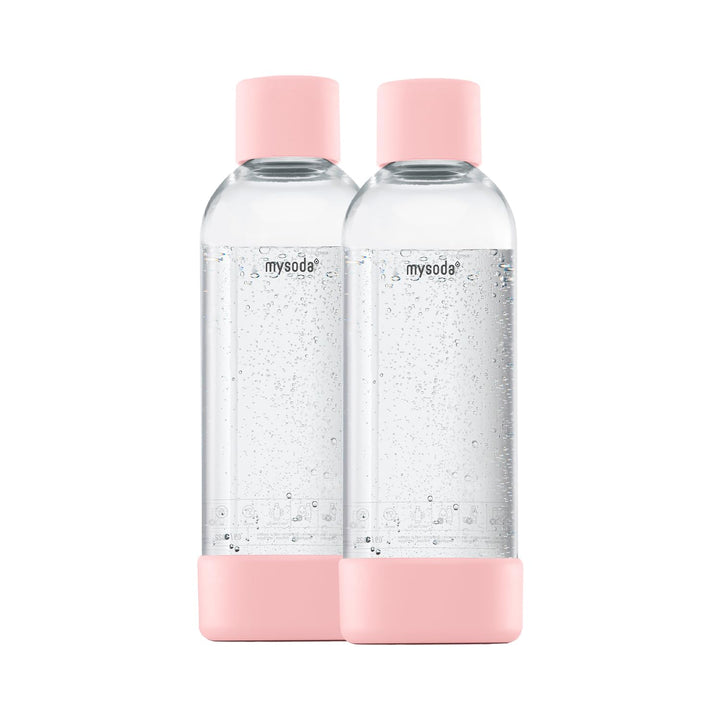 Mysoda: Wasserflasche für Wassersprudler, BPA-freies Plastik, mit "Quick-Lock" Schnellverschluss, De