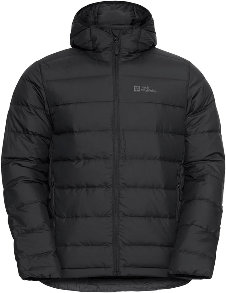 Jack Wolfskin Herren Ather Down Hoody M Daunenjacke S Schwarz, S Schwarz