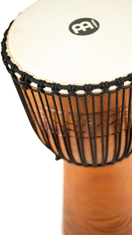 Meinl Percussion ADJ2-L+BAG Djembe, Water Rhythm Series (Large), 30,48 cm (12 Zoll) Durchmesser, ink