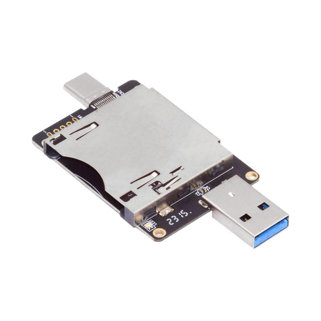 ChenYang CY USB3.1 Type-A & Type-C zu CF Express Erweiterungskartenleser für CFE Type-B Support R5 Z