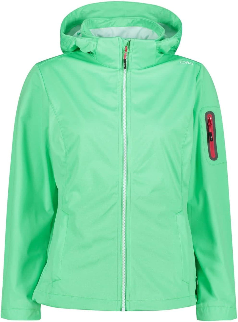 CMP Damen Lightweight, Windproof And Waterproof Softshell Melange Jacket Wp 8,000 WOMAN JACKET ZIP H