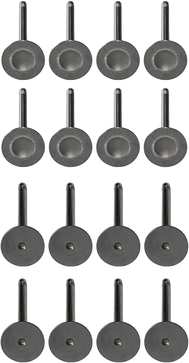 Huiruhy 8x Einlassventil + 8x Auslassventil Kompatibel mit 1.4 1.6 FSi 1.2 HTP 16V ATN BCB BTG BXW A