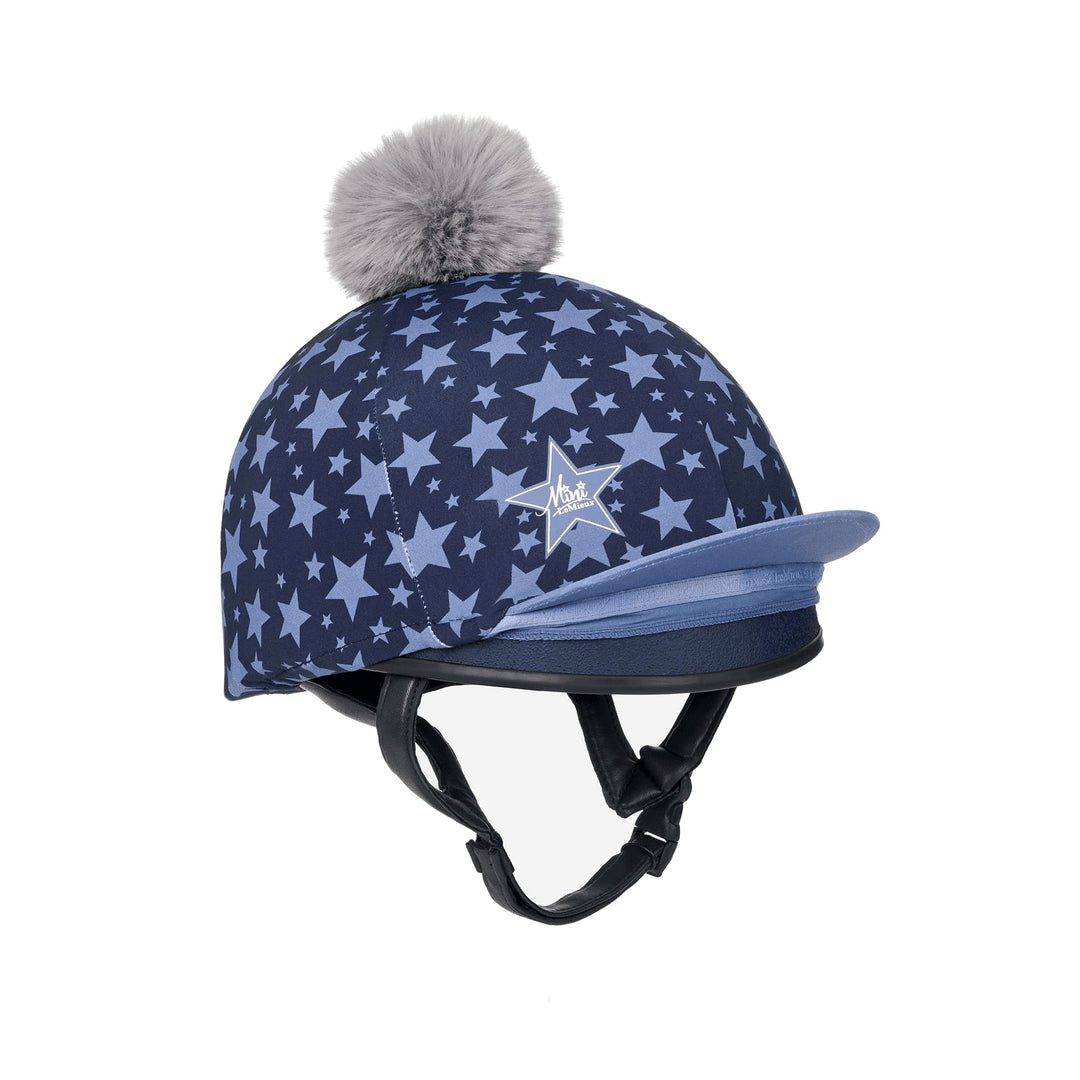 LeMieux Unisex Mini Pompon Hut Seide – Atmungsaktive Kopfbedeckung mit 4-Wege-Stretch-Stoff – eng &