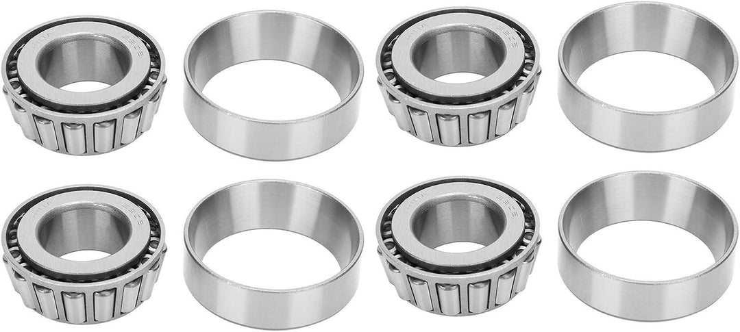 4 Satz Passend für 25-mm-Achsenanhänger Radnabenlagersatz, 32205 Lager, drehfreies Hochgeschwindigke