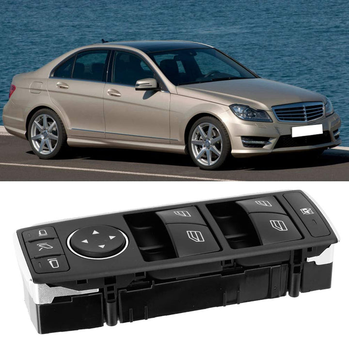 Powersports Schalter, Power Master Fenstersteuerungsschalter Passend für W204 2049055402 A2128208310