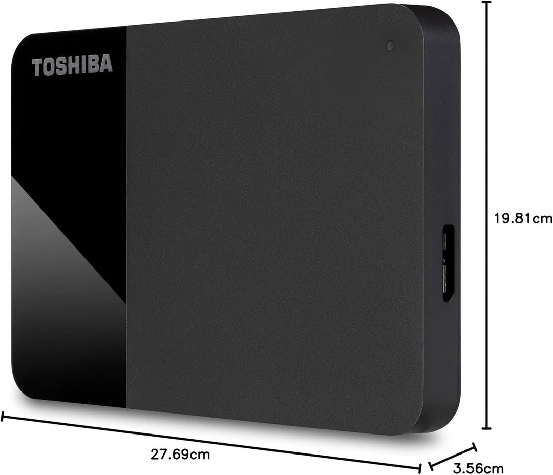 Toshiba Canvio Ready 1TB black 2.5" - Festplatte - 2,5"