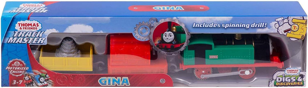 Thomas & Friends Gina GDV33, Thomas, die kleine Lokomotive & Freunde, motorisierter Zug, Mehrfarbig,