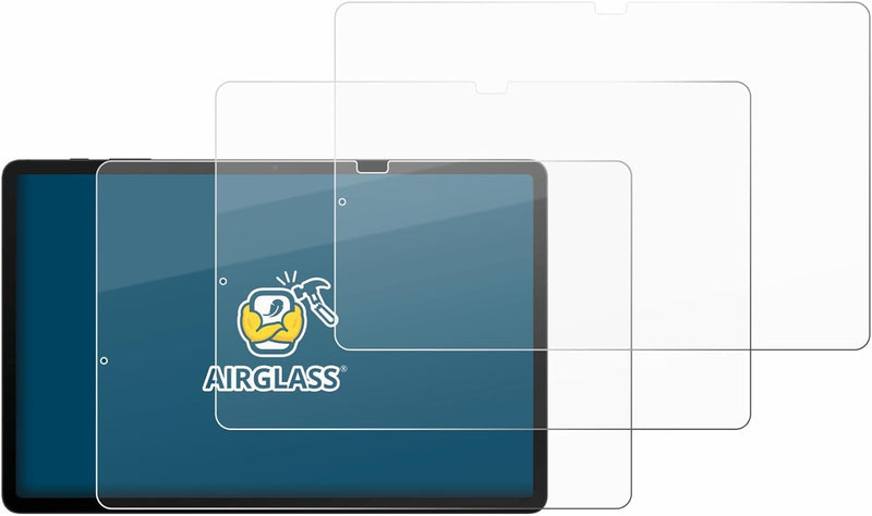 BROTECT Panzerglasfolie für Samsung Galaxy Tab S8 Plus 5G (3 Stück) Schutzglas Schutzfolie [Extrem K