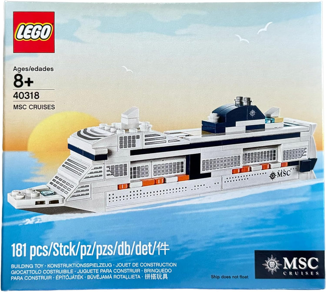 LEGO System Item 40318 MSC Cruises Limited Edition Kreuzschiff