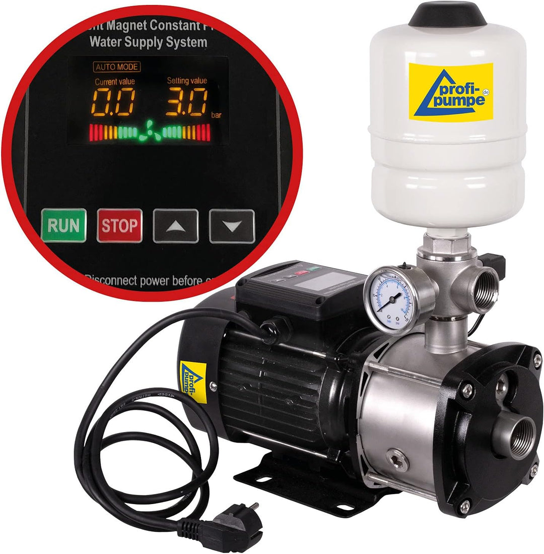 ZISTERNENPUMPE Regenwasserpumpe INVERTER HAUSWASSERWERK INVERT-Tech 4.2, Hauswassersautomat Energiee