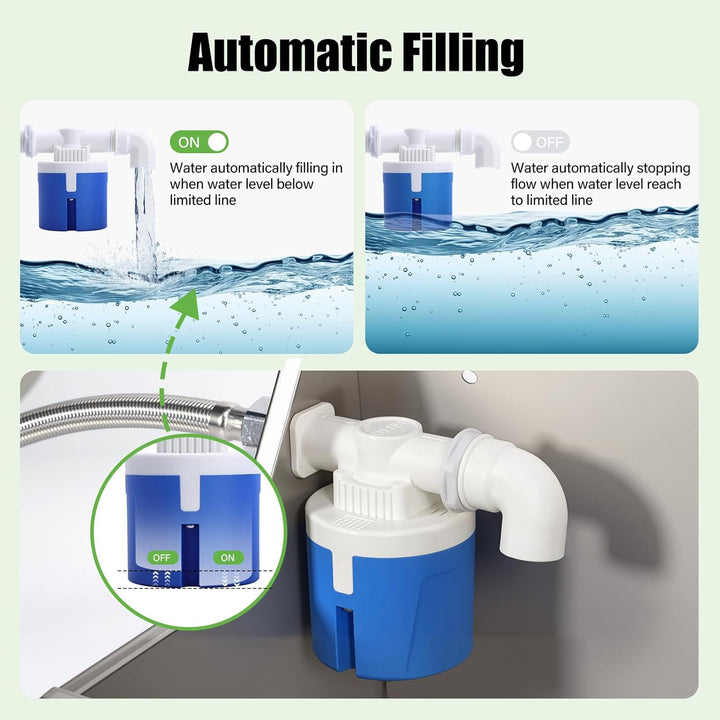 Rinder und Schafe Trinktrug 8 Liter Hundewasser im Freien Edelstahl-Wassernapf für grosse Hunde,Hund