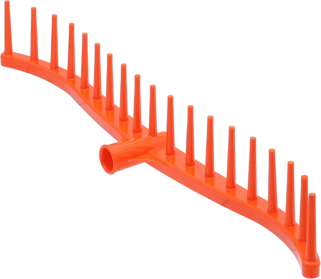 Profi Heurechen 60cm Spar Set - Rasenrechen mit geschwungener Form - Robuster Rechen für den Garten