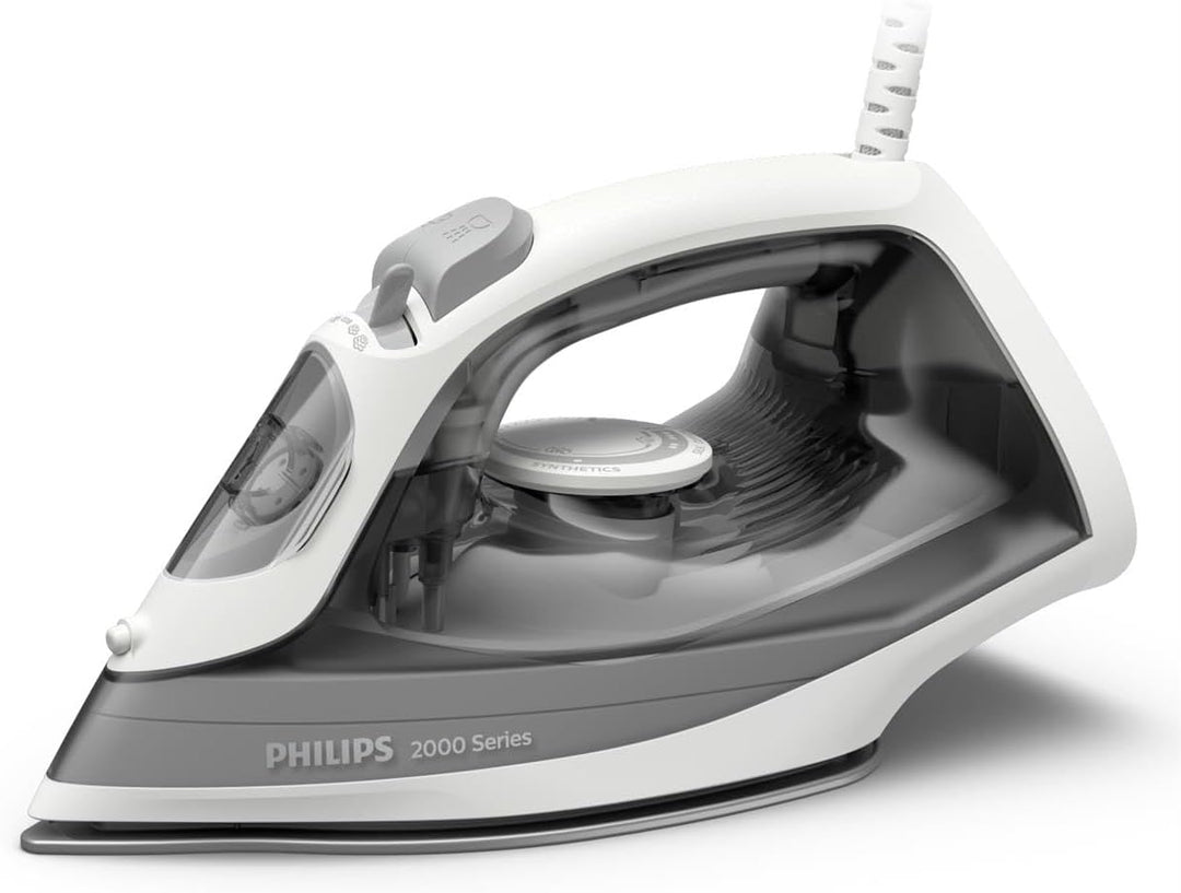 Philips 2000-Serie Dampfbügeleisen - Bis zu 25 g/min Dauerdampf. 2000W. 250 ml Wassertank. Schnelle