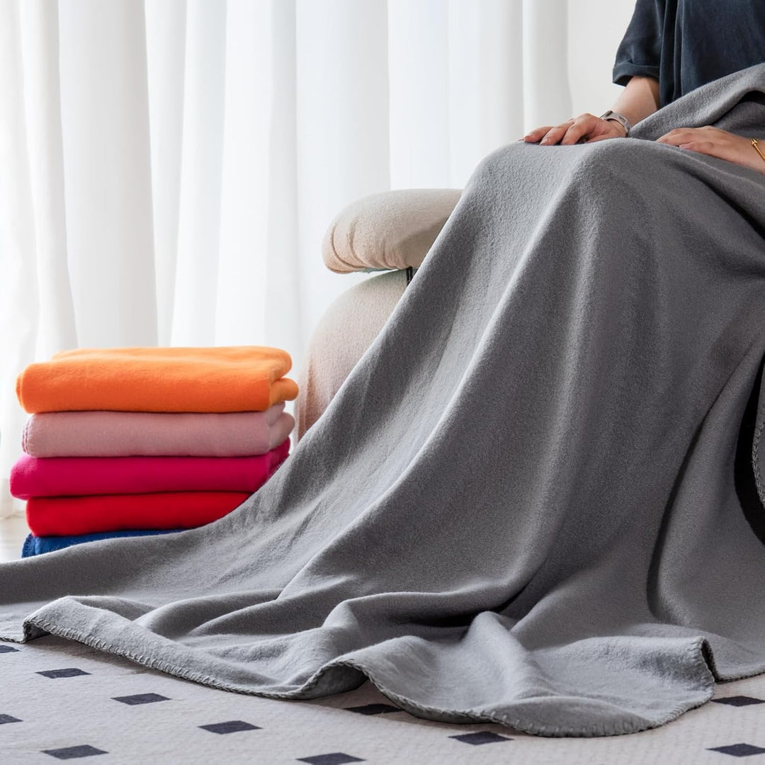Fleece-Überwurfdecke, 6 Stück, weiche Kinderdecken, gemütlich, leicht, Reisedecke, Haustierdecke, wa