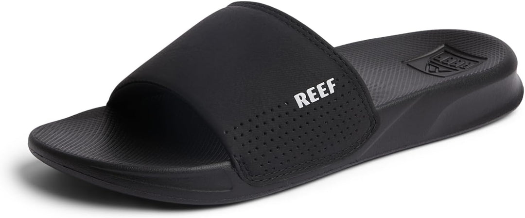 Reef Herren One Slide Schiebe-Sandalen 42 EU Schwarz Black Bla, 42 EU Schwarz Black Bla