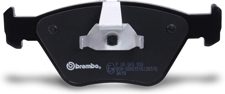 Brembo P 06 043 Bremsbelagsatz, Scheibenbremse - (4-teilig)