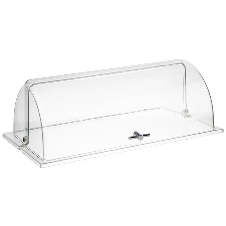 APS 11010 GN 1/1 Rolltop Abdeckung, 53 x 32, 5 x 19 cm, Verchromter Griff